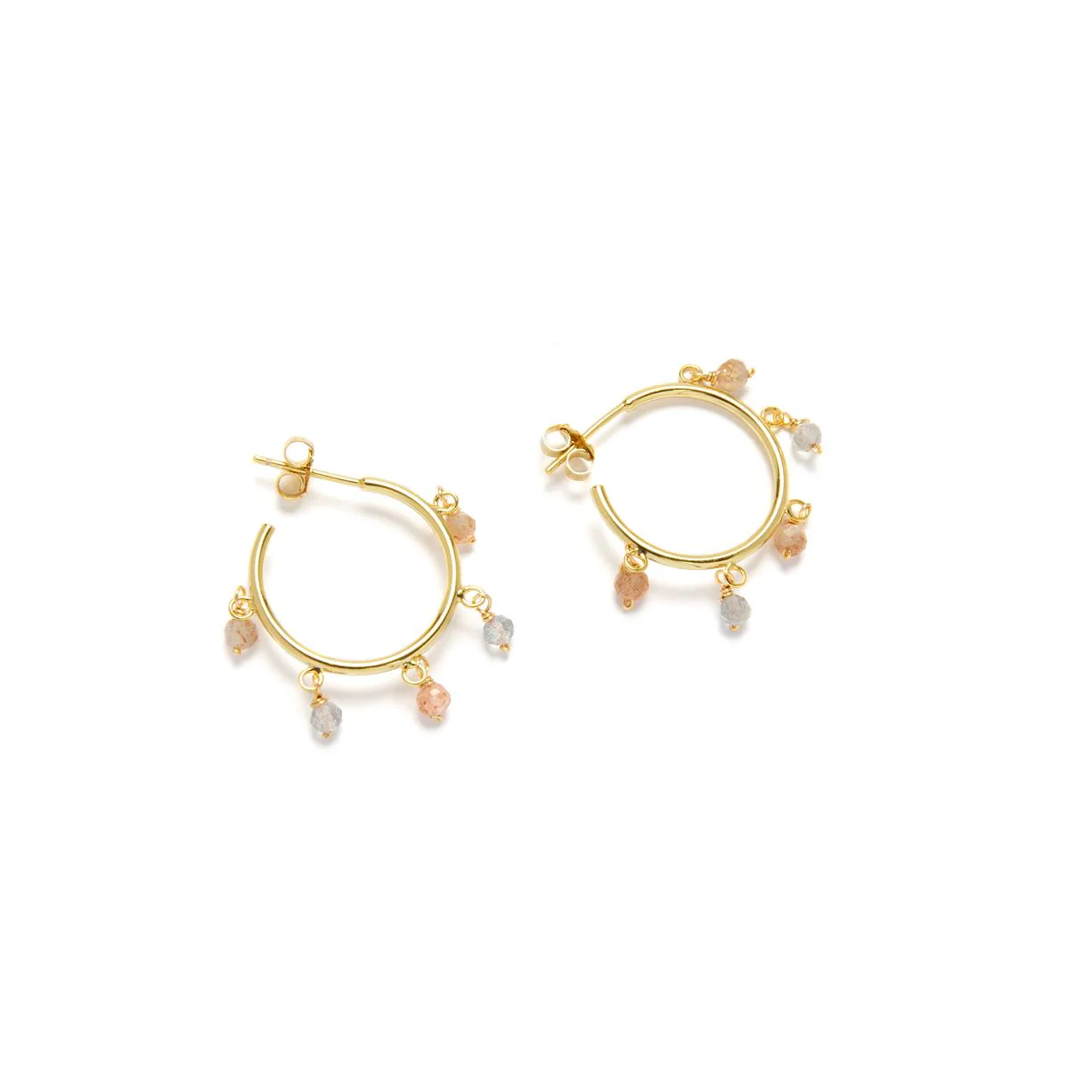 Pendientes Sudla Plata De Ley 925 - Sudla GRIS - Image 3