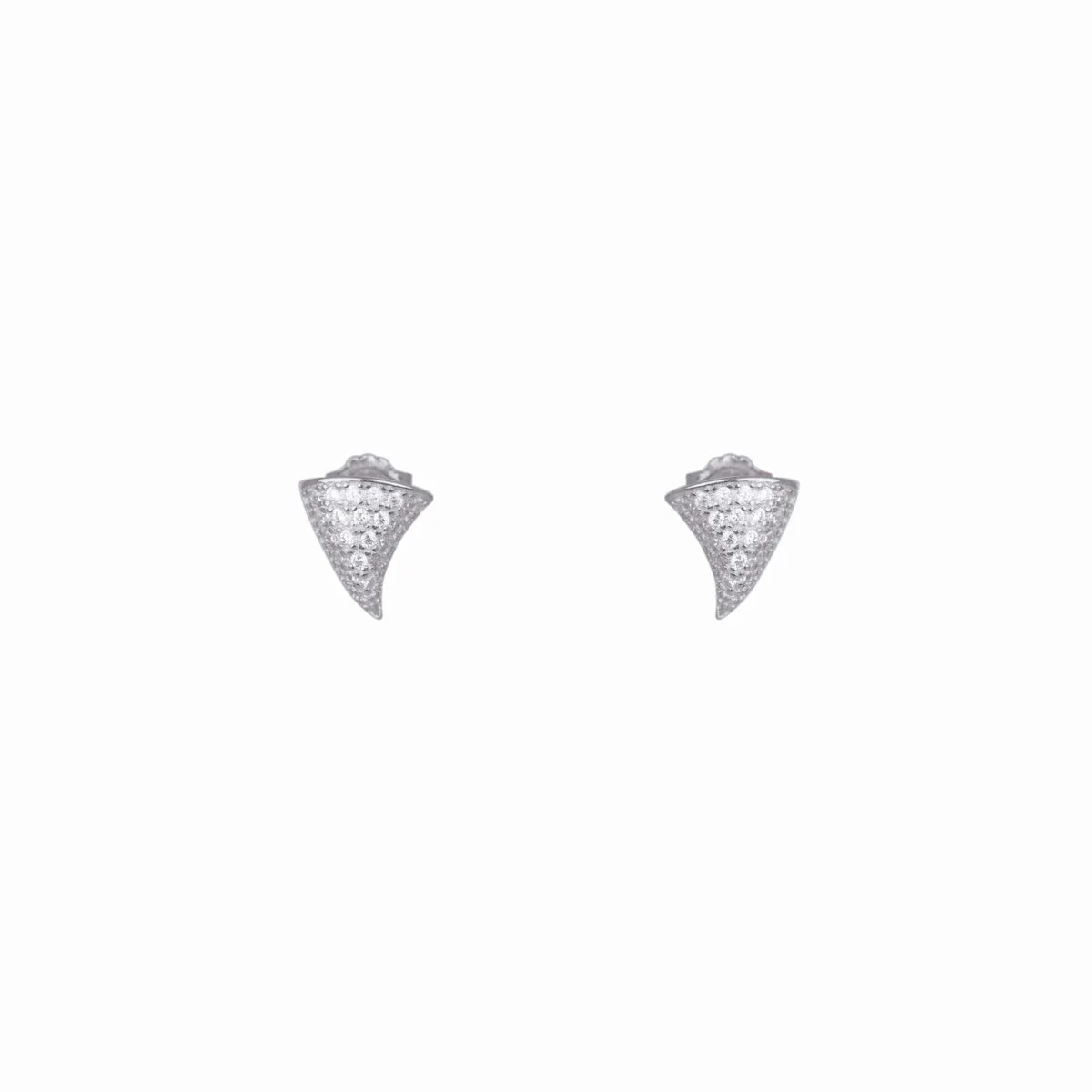 Pendientes Superacion Plata De Ley 925 - Superacion BLANCO