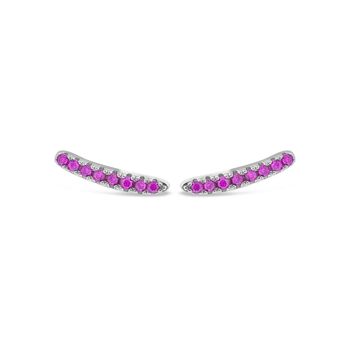 Pendientes Suran Plata De Ley 925 - Suran ROJO