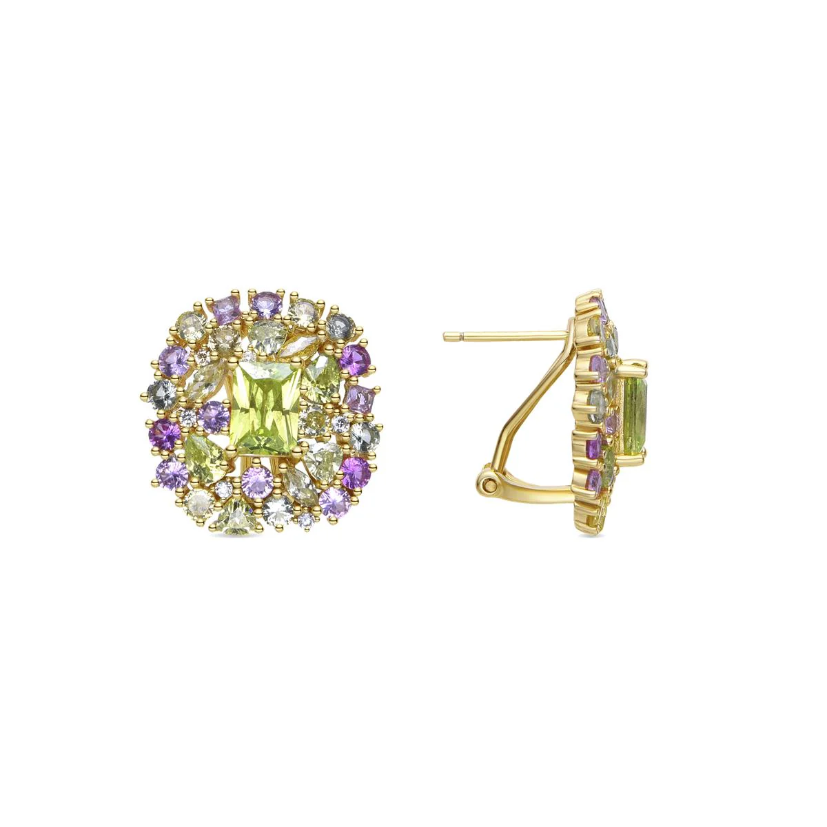 Pendientes Surlok Plata de Ley 925 - Surlok MULTICOLOR