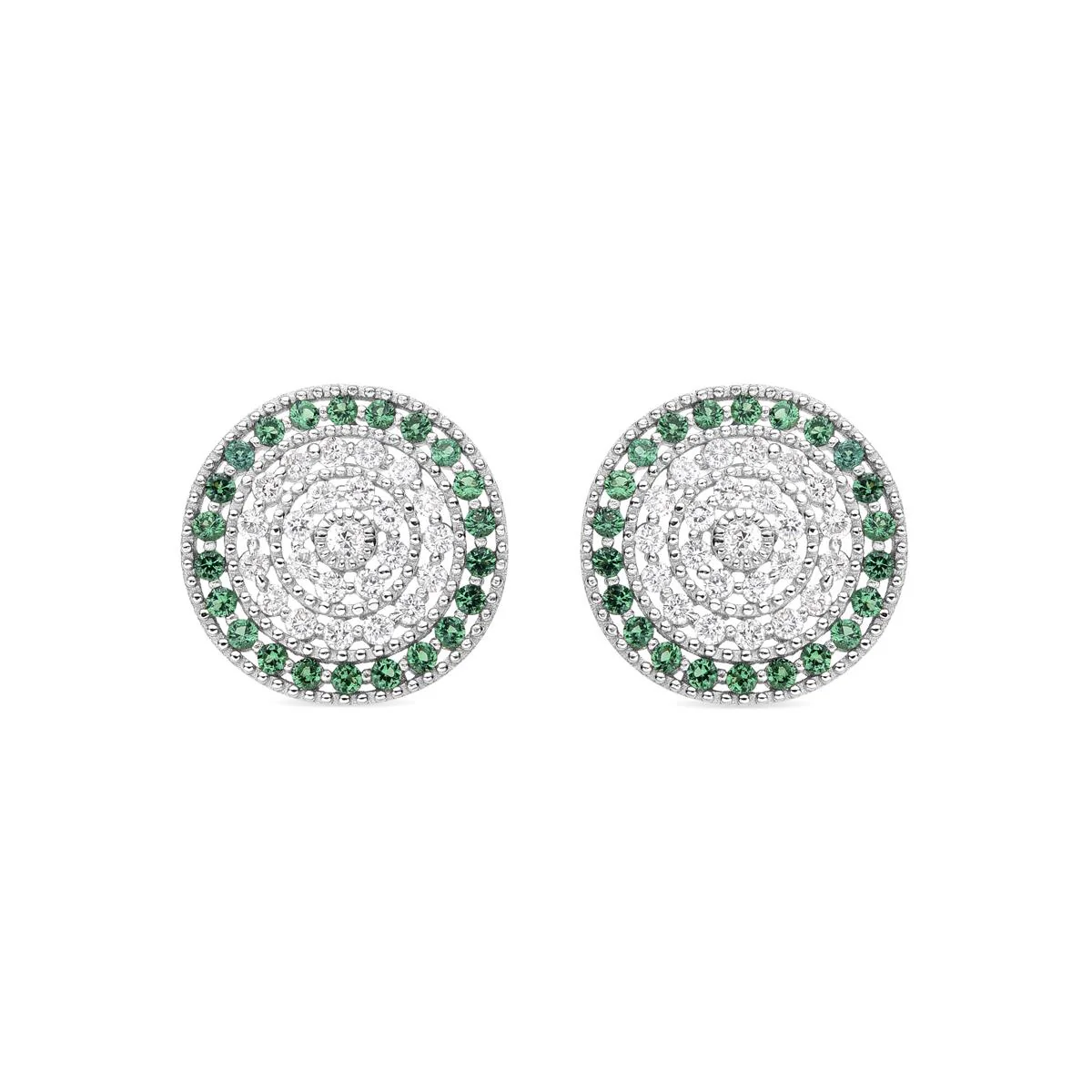 Pendientes Sydar Plata De Ley 925 - Sydar BLANCO