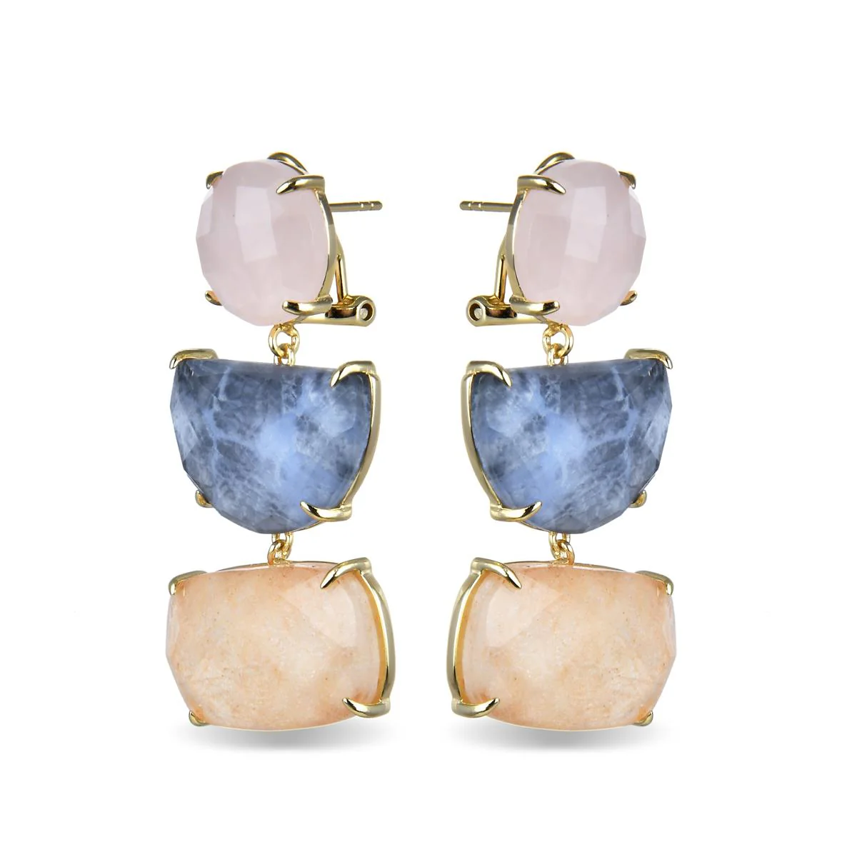 Pendientes Sydur Plata De Ley 925 - Sydur MULTICOLOR - Image 2