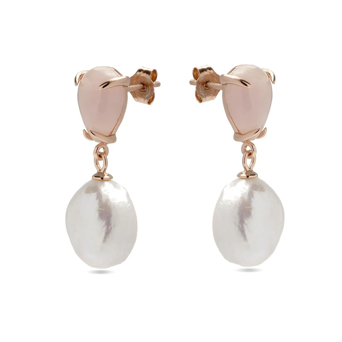 Pendientes Sylma Plata De Ley 925 - Sylma BLANCO - Image 2