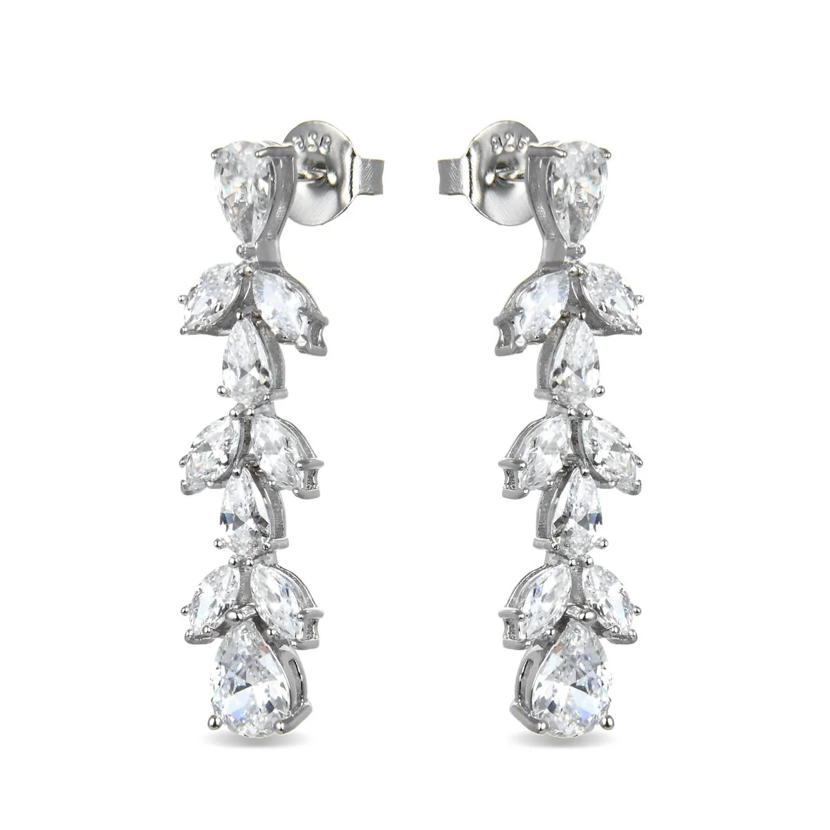 Pendientes Syson Plata De Ley 925 - Syson BLANCO - Image 2