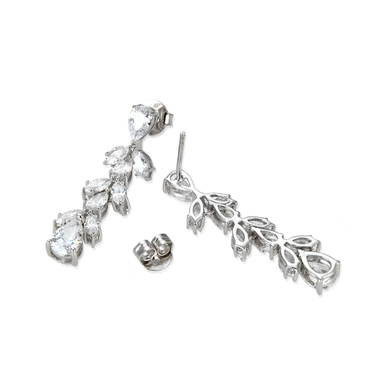 Pendientes Syson Plata De Ley 925 - Syson BLANCO - Image 3