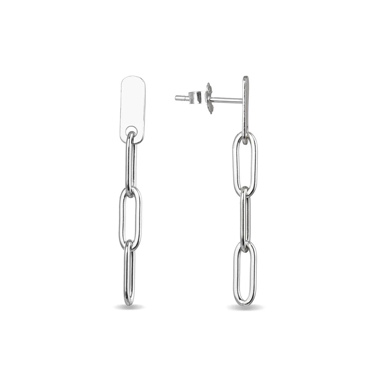 Pendientes Tahyi Plata De Ley 925 - Tahyi BLANCO