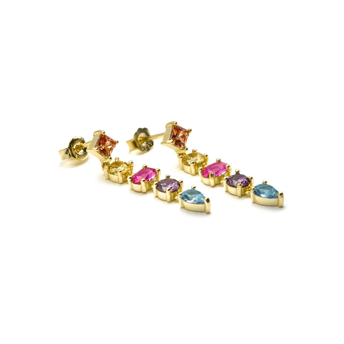 Pendientes Tamek Plata de Ley 925 - Tamek MULTICOLOR - Image 2
