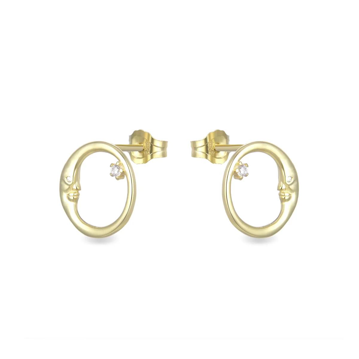 Pendientes Tamen Plata De Ley 925 - Tamen BLANCO - Image 2