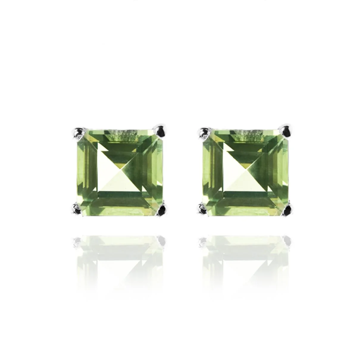 Pendientes Tanisha Plata De Ley 925 - Tanisha VERDE