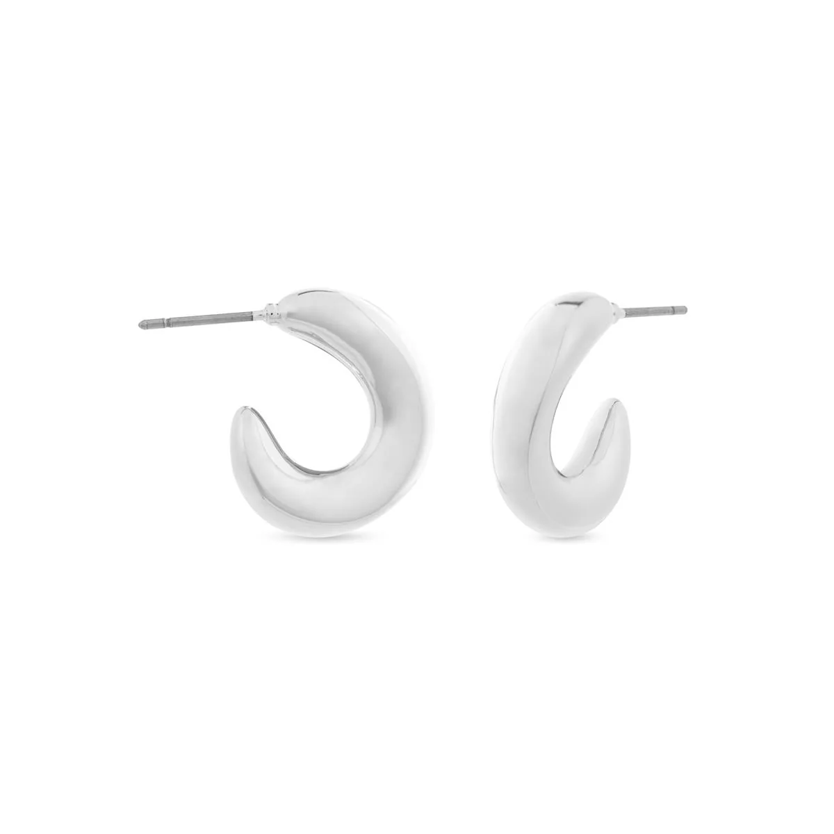 Pendientes Tanli acabado en Rodio - Tanli GRIS