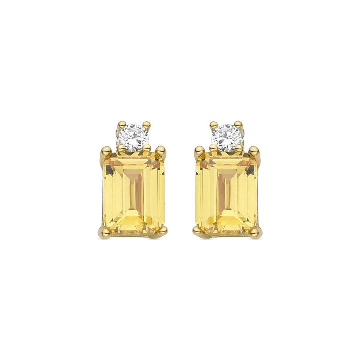 Pendientes Tany Plata De Ley 925 - Tany AMARILLO