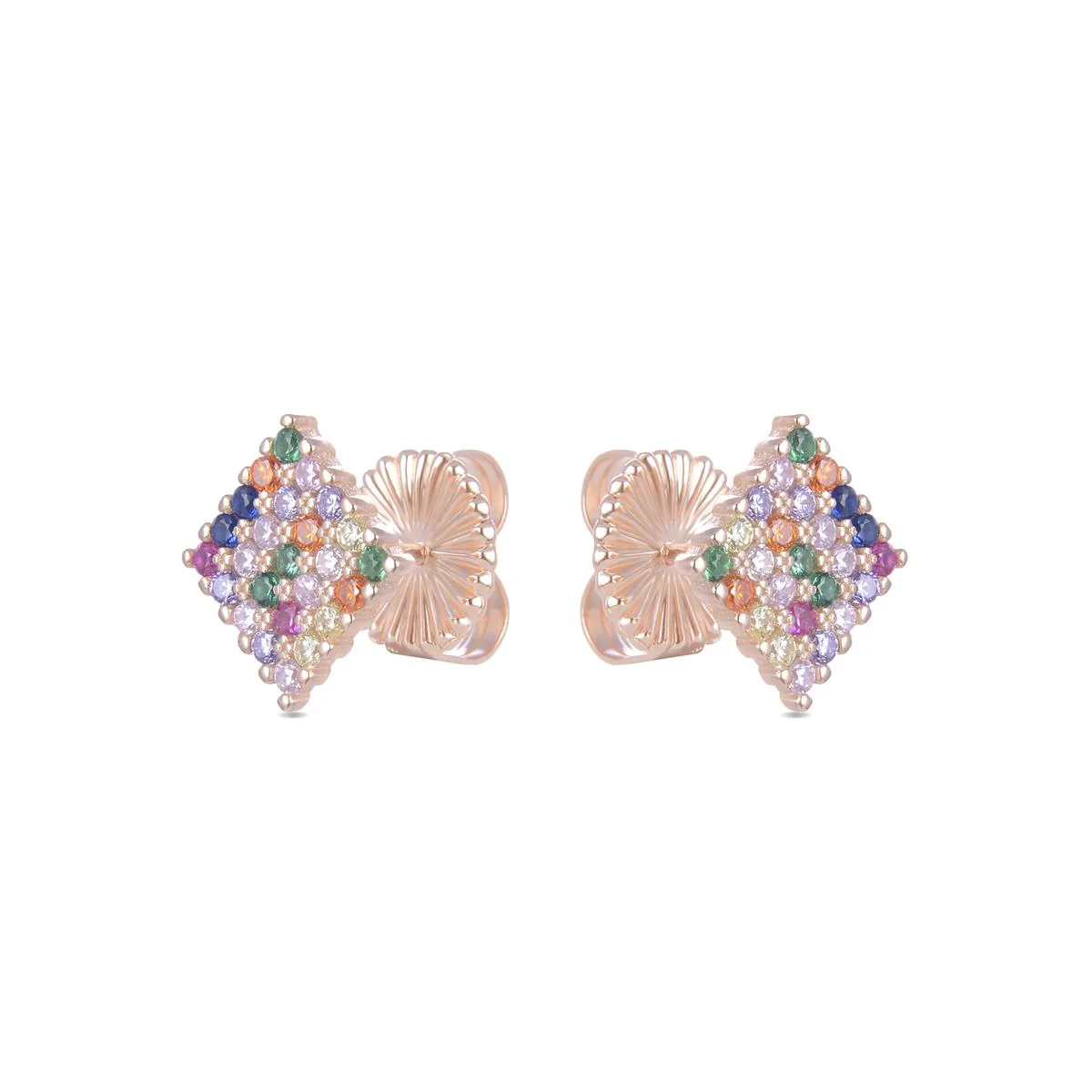 Pendientes Tanya Plata De Ley 925 - Tanya MULTICOLOR - Image 2