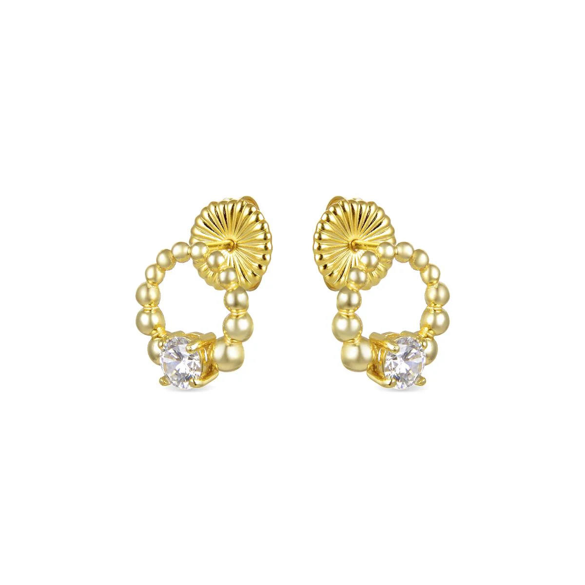 Pendientes Tehir Plata De Ley 925 - Tehir BLANCO - Image 2