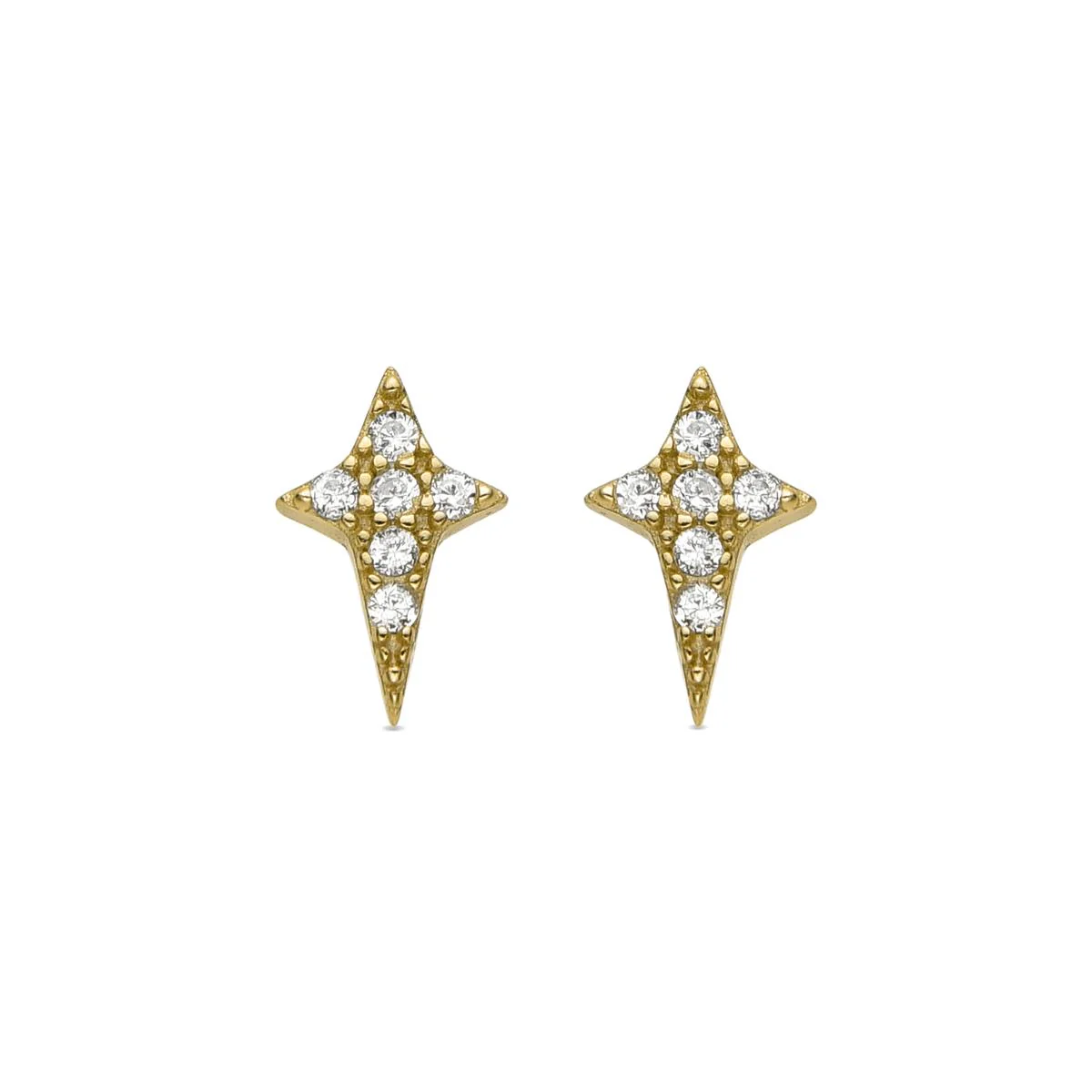 Pendientes Tenwi Plata de Ley 925 - Tenwi BLANCO