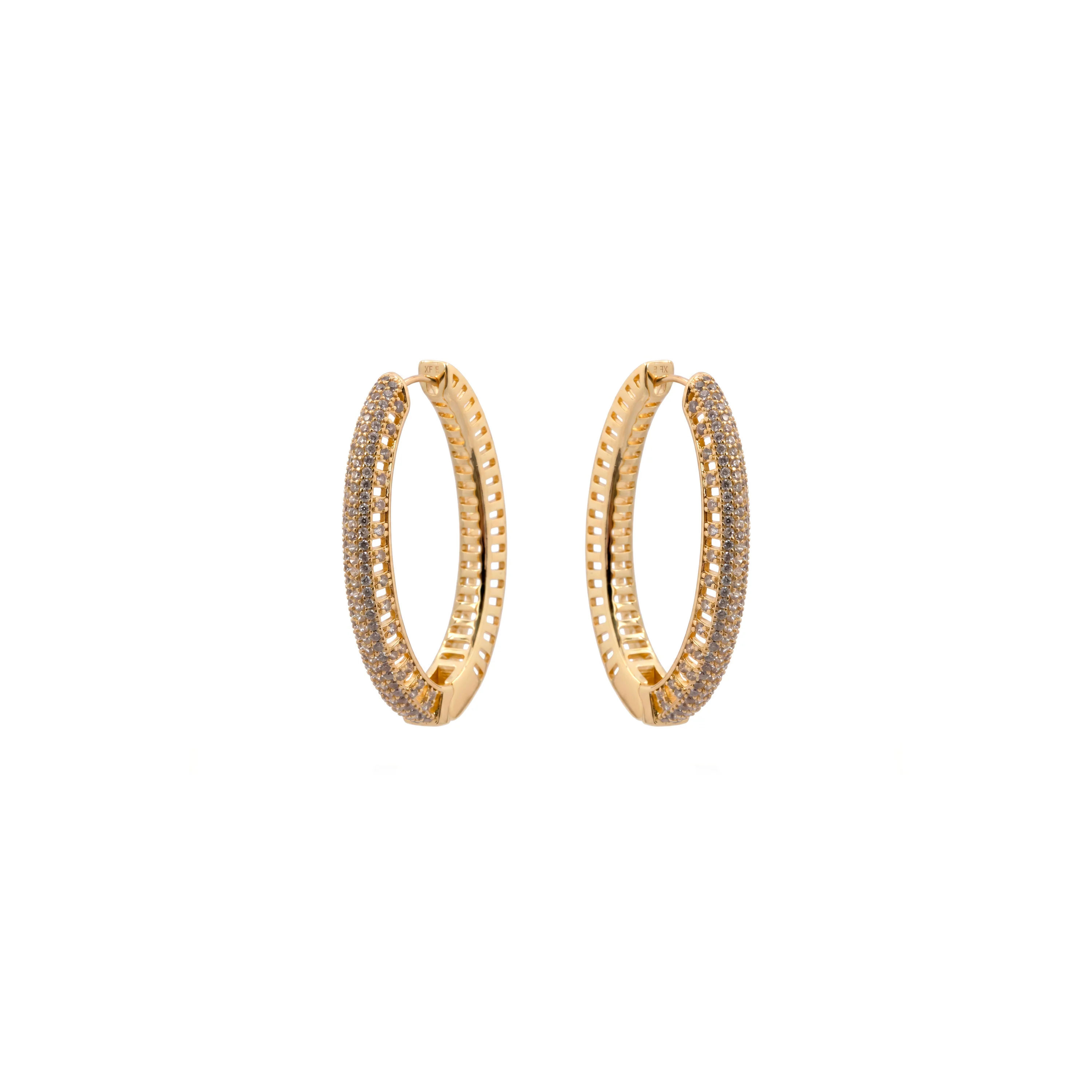 Pendientes Tezci acabado oro amarillo 18k - Tezci - Image 3