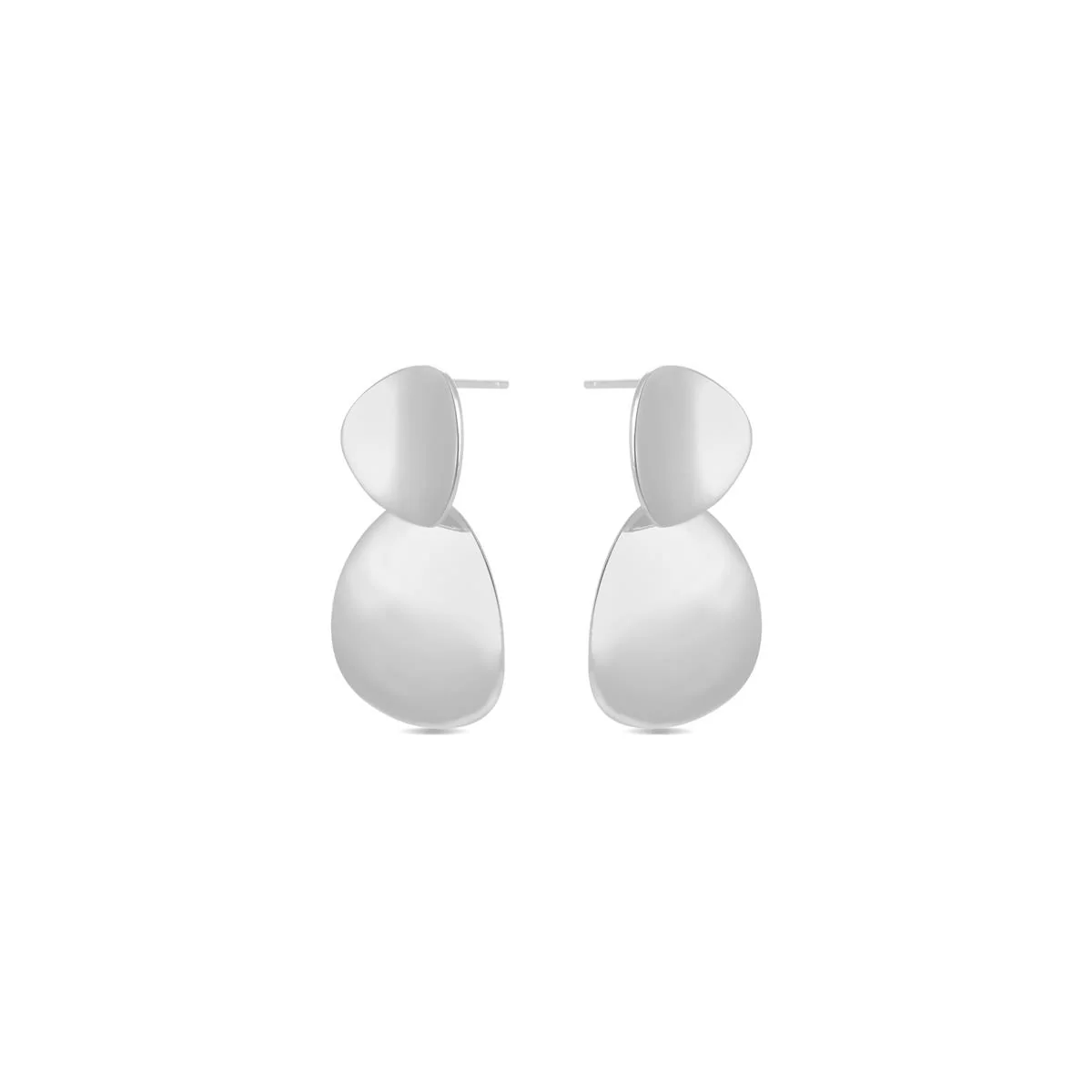 Pendientes Thaie Plata De Ley 925 - Thaie GRIS - Image 2