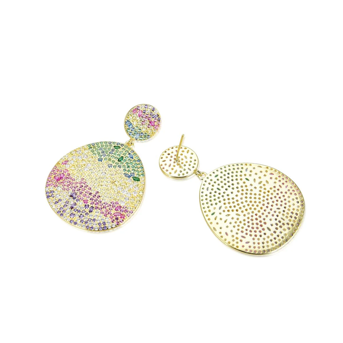 Pendientes Thallik Plata De Ley 925 - Thallik MULTICOLOR - Image 3