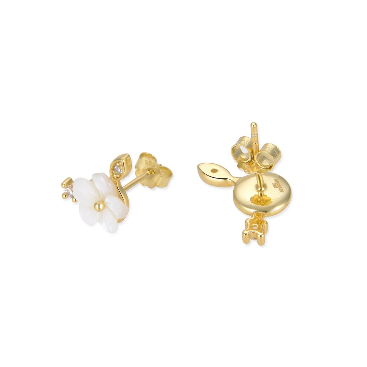 Pendientes Theul Plata De Ley 925 - Theul BLANCO - Image 3