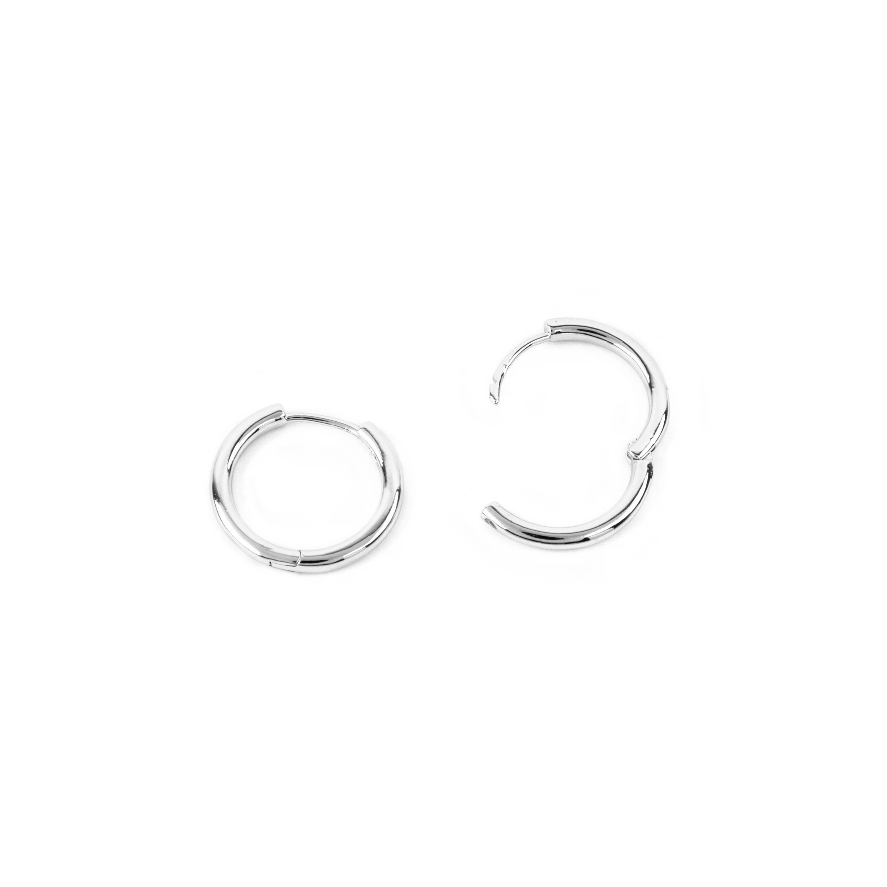 Pendientes con - acabado plata - Thibu - Image 4