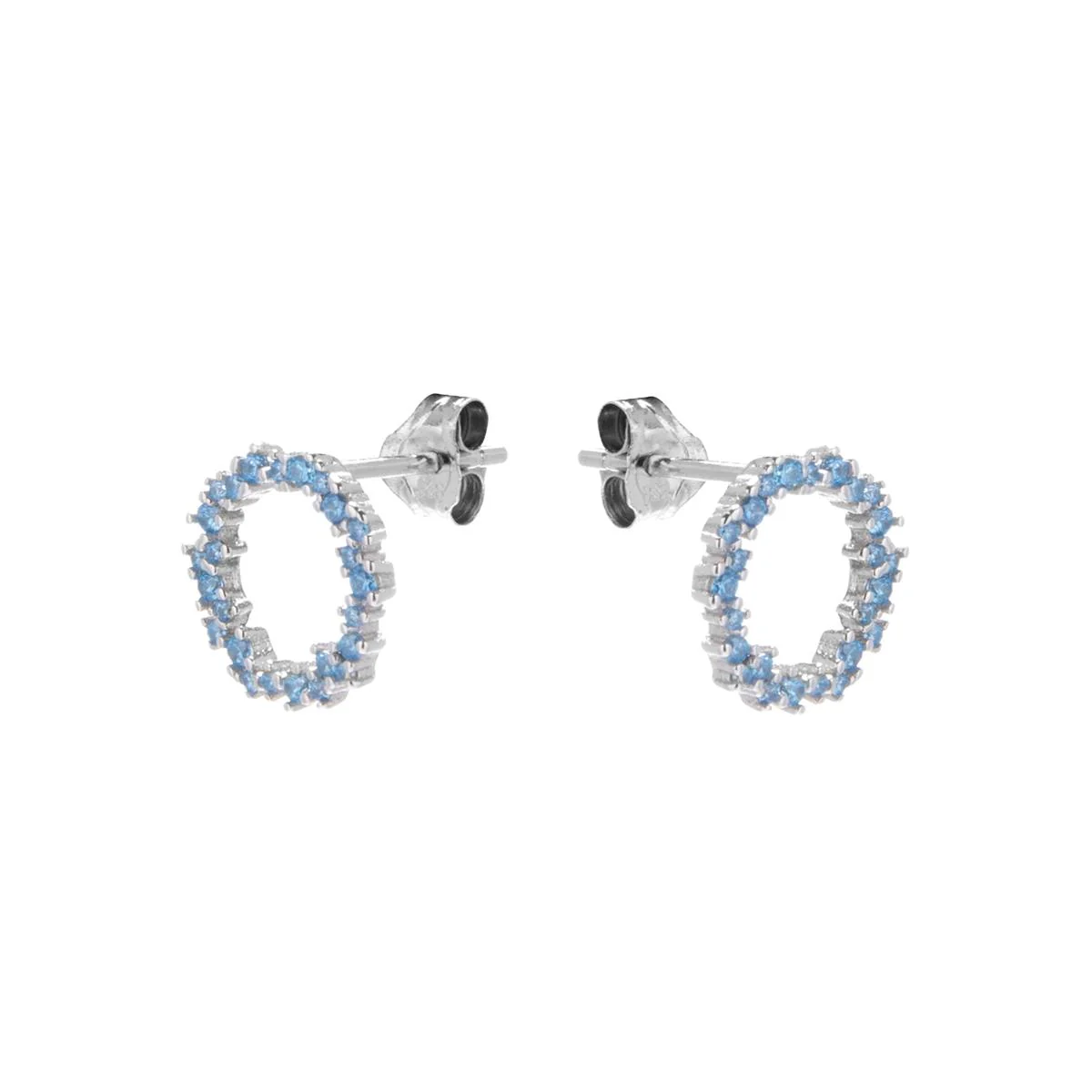 Pendientes Thilak Plata De Ley 925 - Thilak AZUL - Image 2