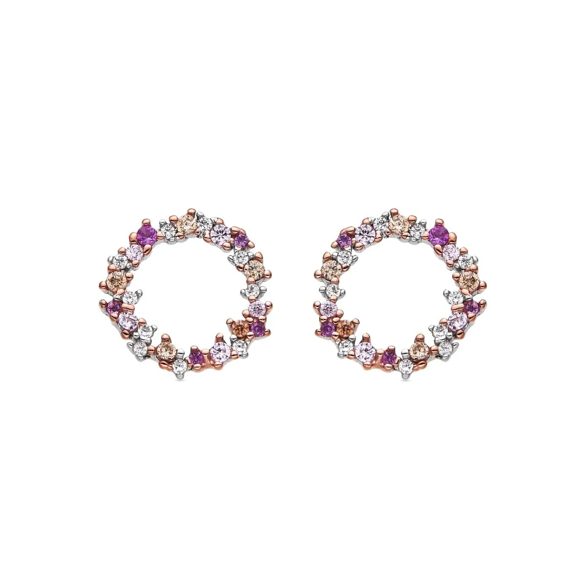 Pendientes Thilak Plata De Ley 925 - Thilak MULTICOLOR