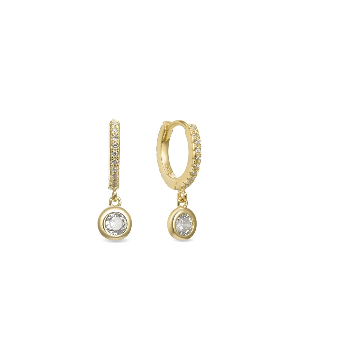 Pendientes Tikark Plata De Ley 925 - Tikark AMARILLO - Image 2