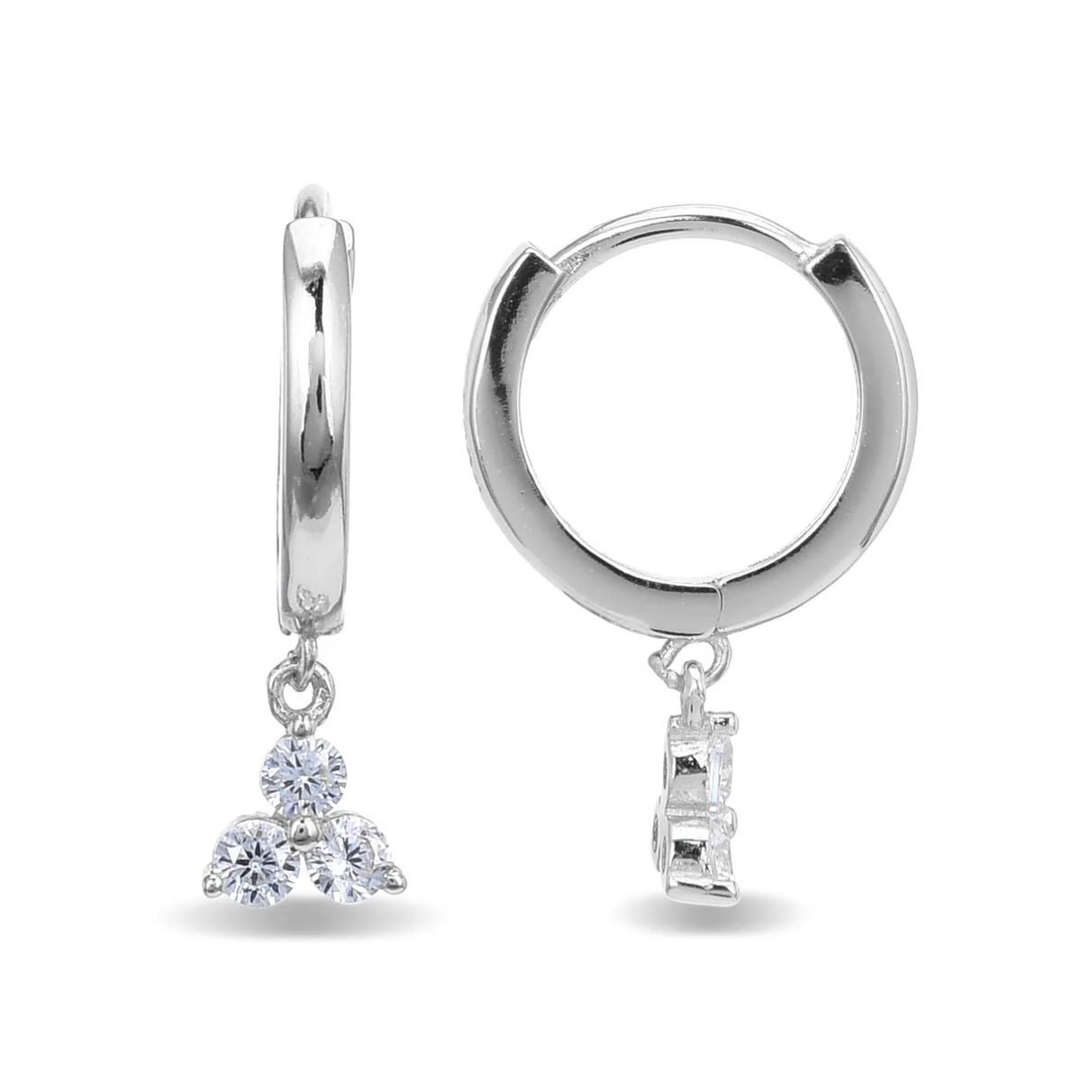 Pendientes Tilen Plata De Ley 925 - Tilen BLANCO