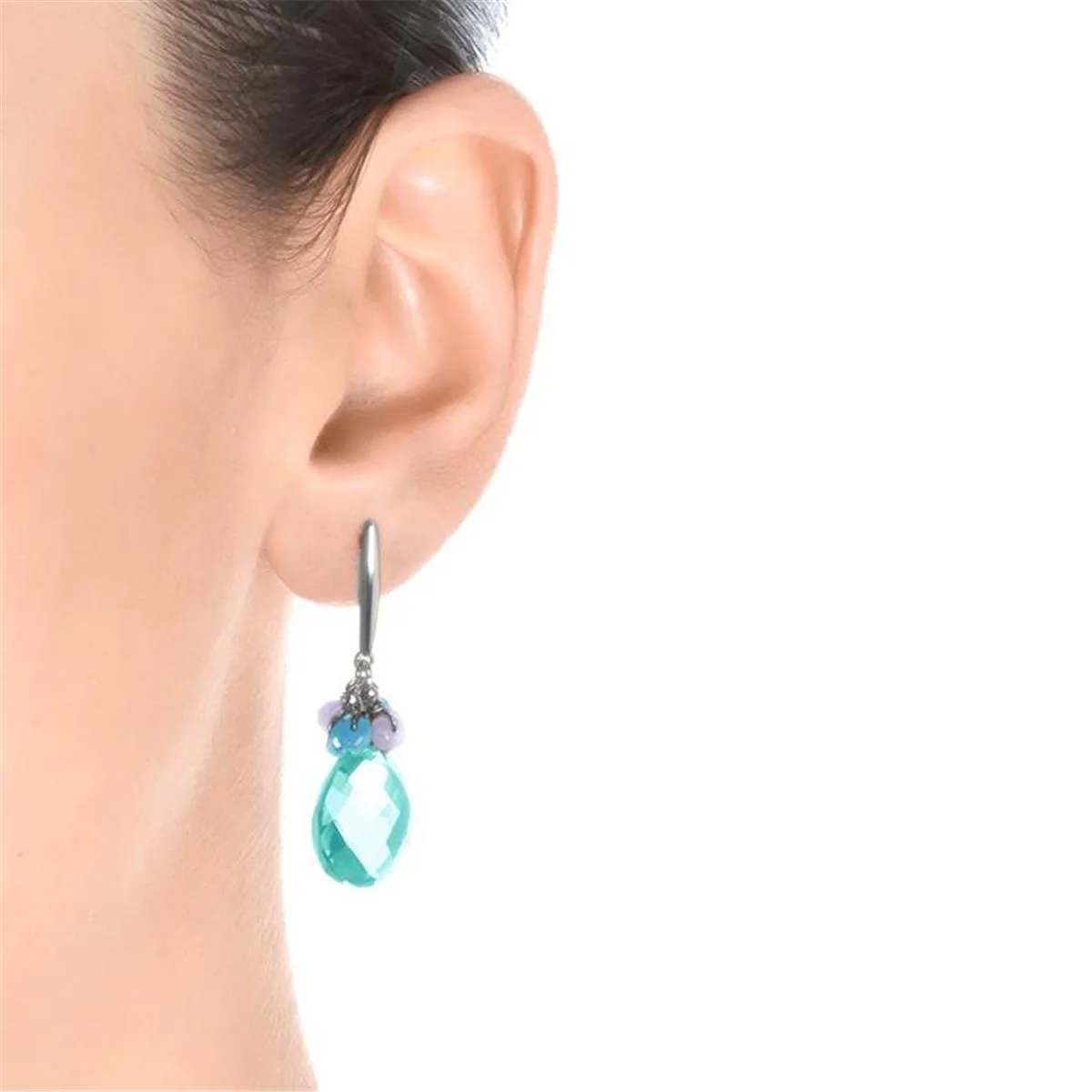 Pendientes Tomy Plata De Ley 925 - Tomy VERDE - Image 2