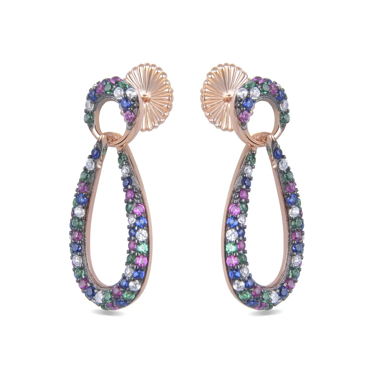 Pendientes Trarath Plata De Ley 925 - Trarath MULTICOLOR - Image 2