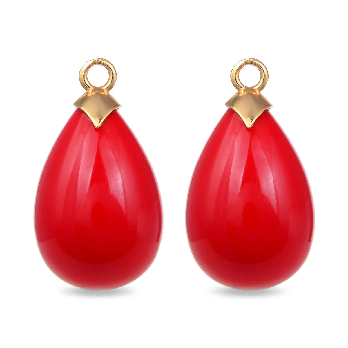 Pendientes Combinables Trecte Plata - Trecte ROJO