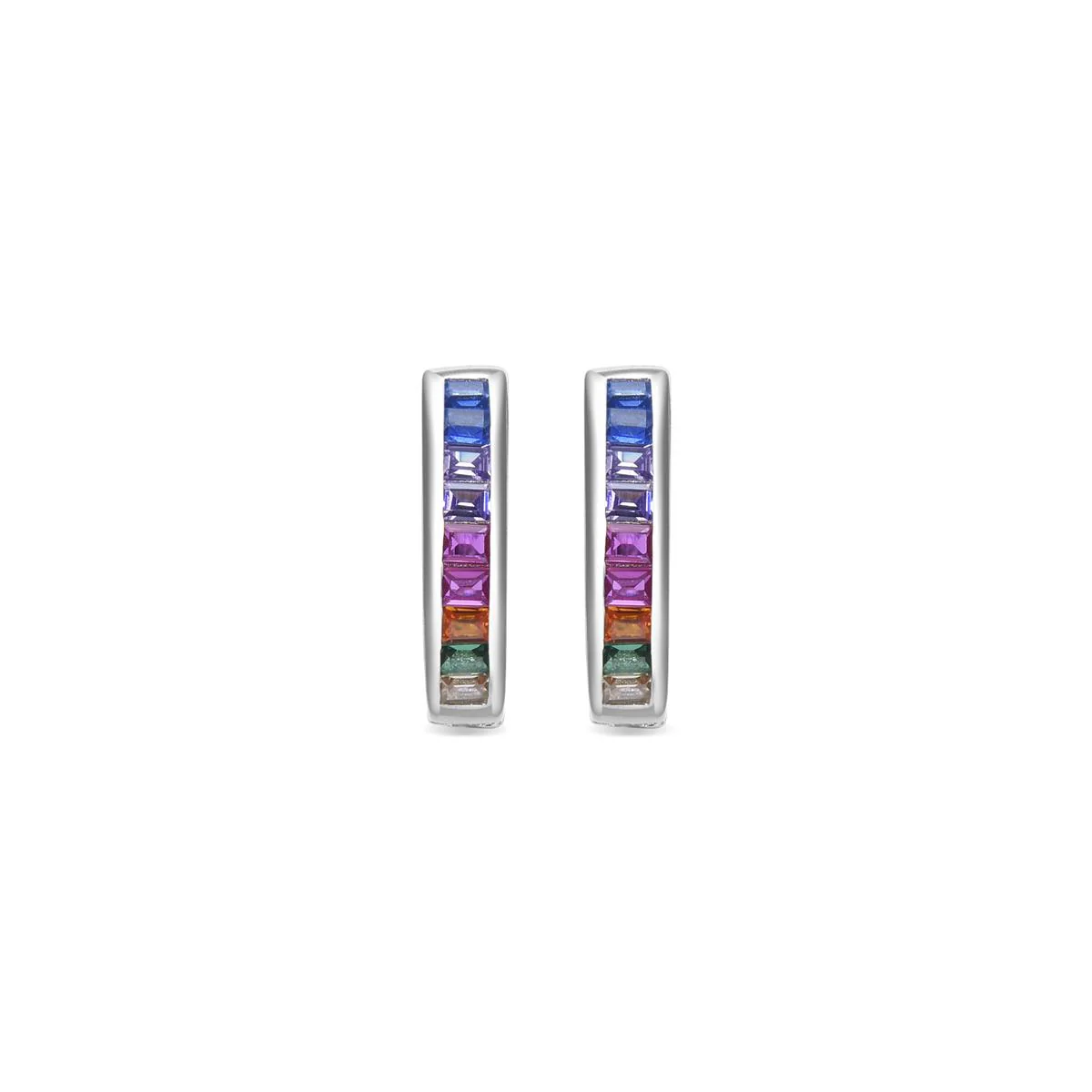Pendientes Tuhato Plata De Ley 925 - Tuhato MULTICOLOR - Image 2