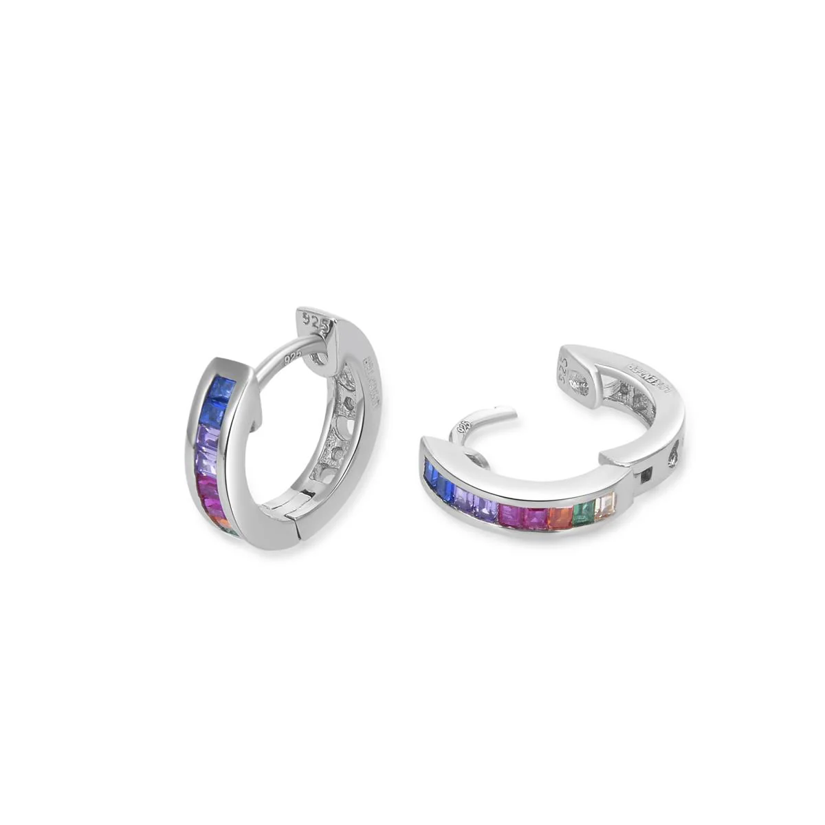 Pendientes Tuhato Plata De Ley 925 - Tuhato MULTICOLOR - Image 3