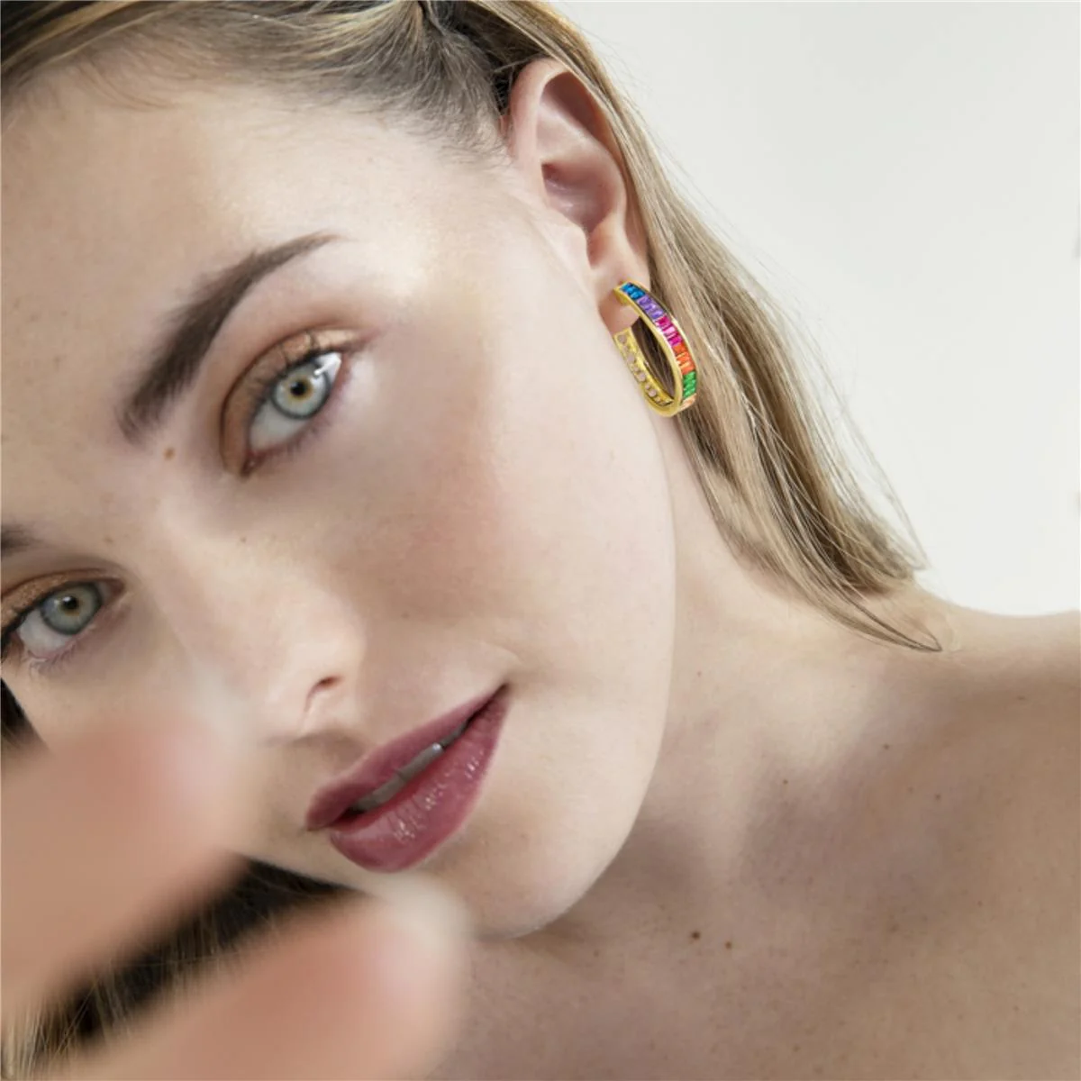 Pendientes Tuhato Plata De Ley 925 - Tuhato MULTICOLOR - Image 2