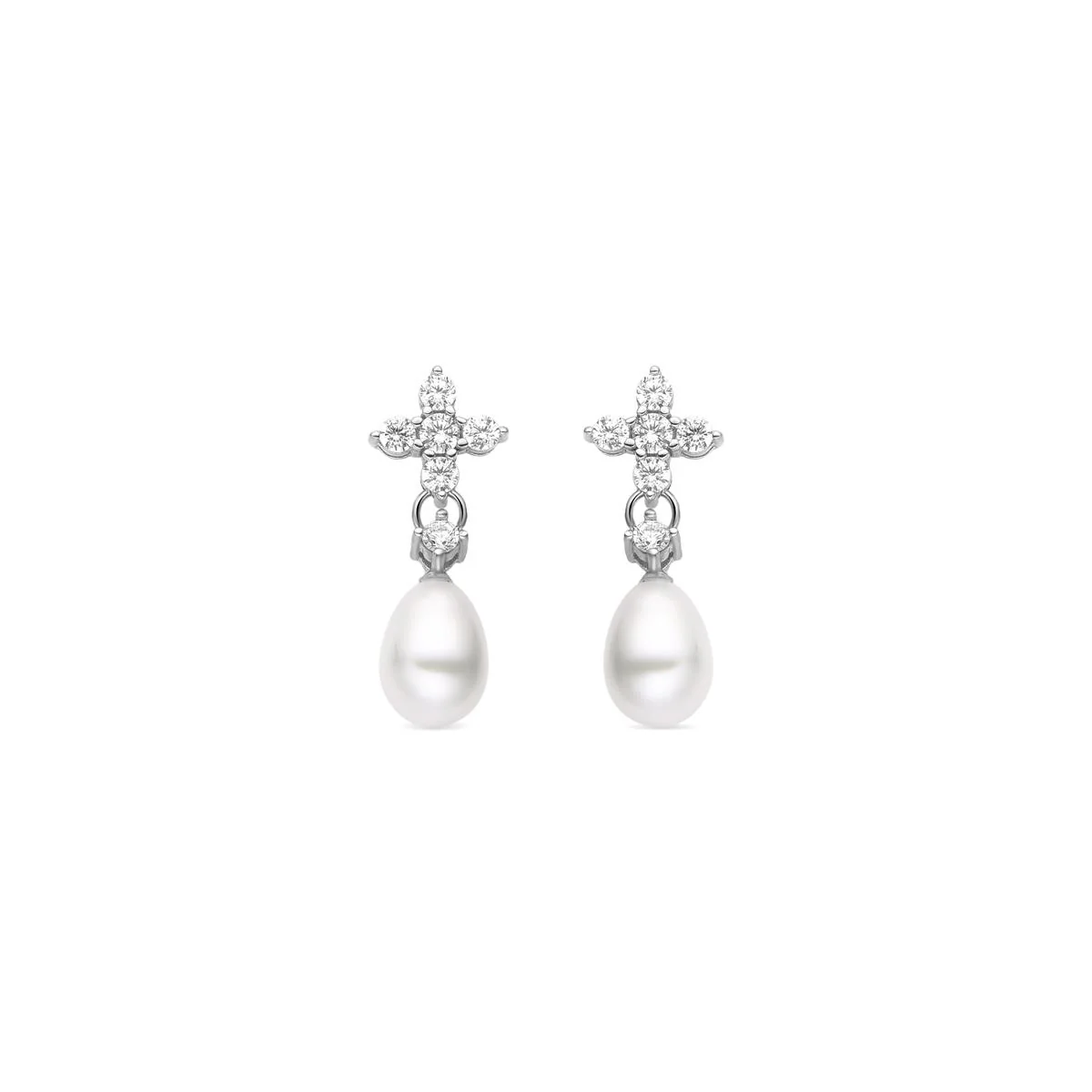 Pendientes Tusau Plata De Ley 925 - Tusau BLANCO