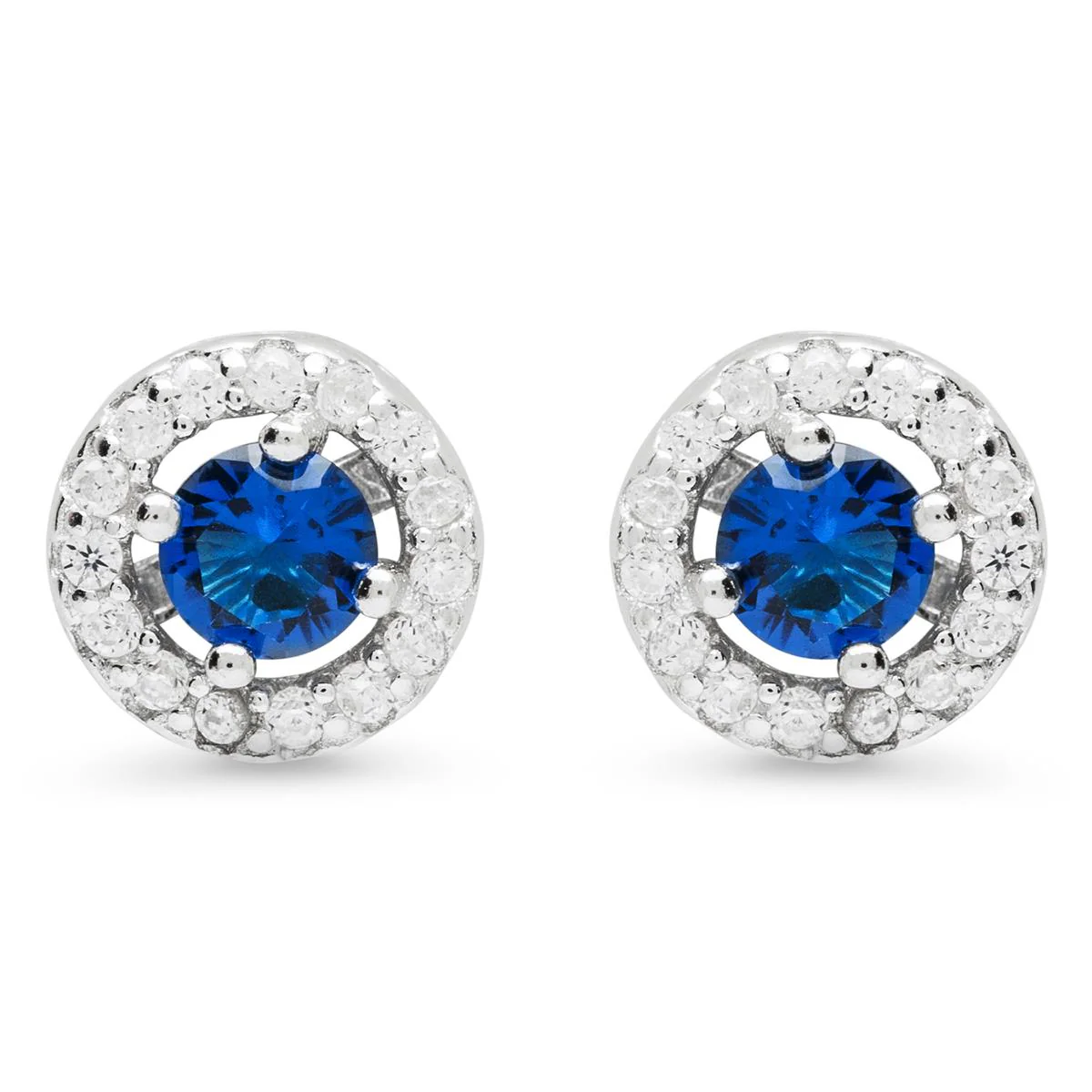 Pendientes Tysga Plata De Ley 925 - Tysga AZUL