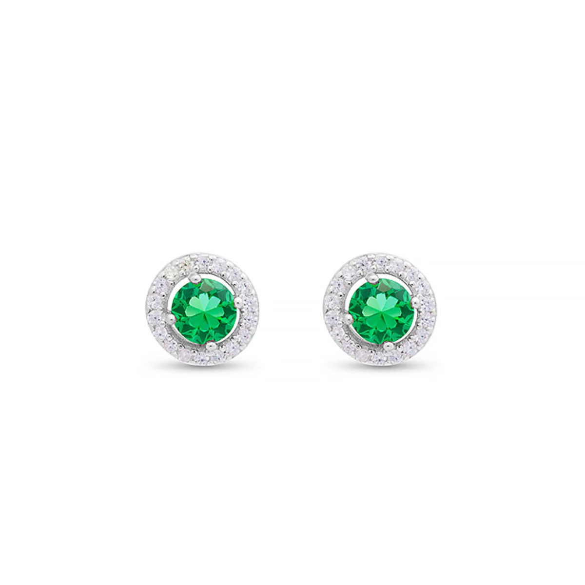 Pendientes Tysga Plata De Ley 925 - Tysga VERDE