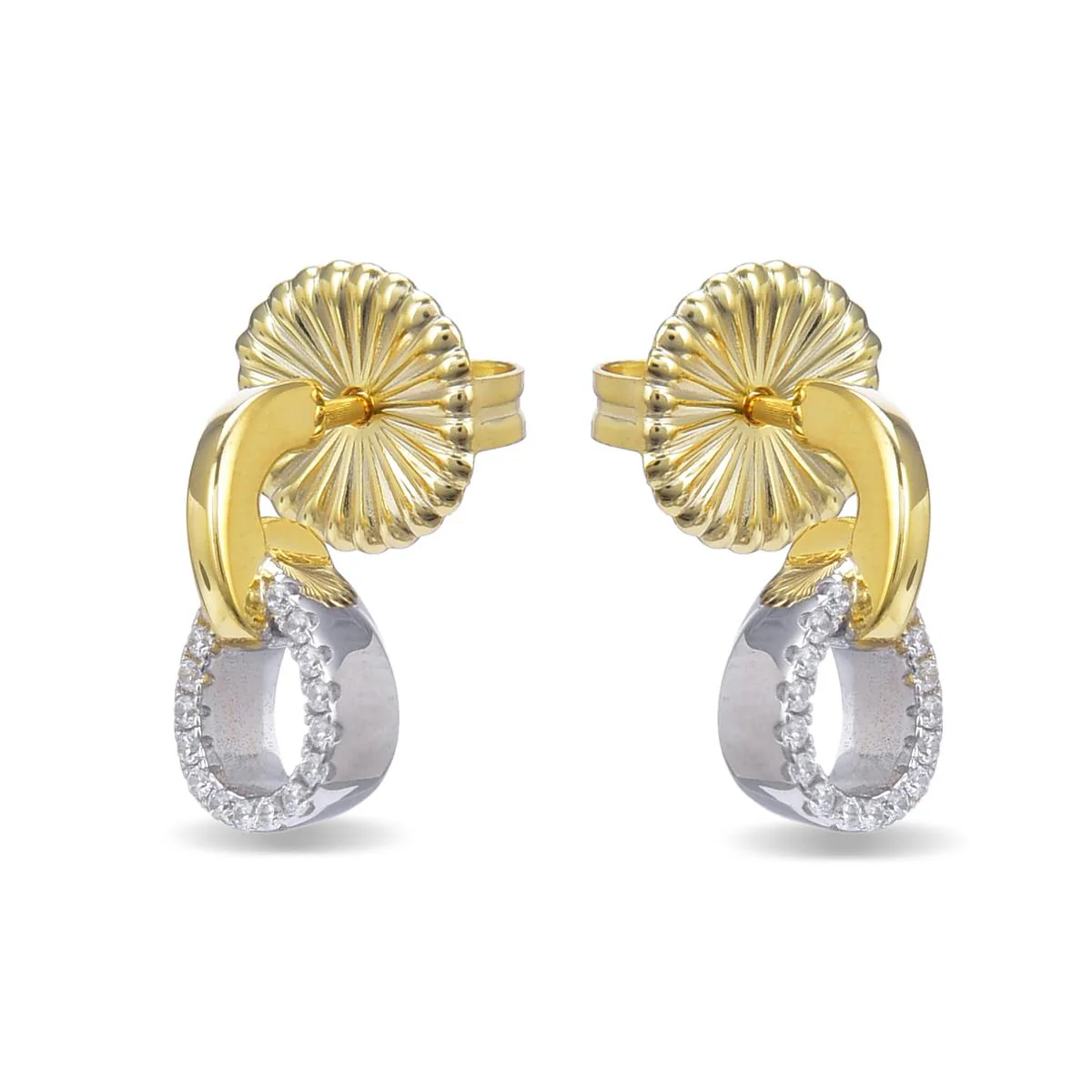 Pendientes Uduk Plata De Ley 925 - Uduk BLANCO - Image 2