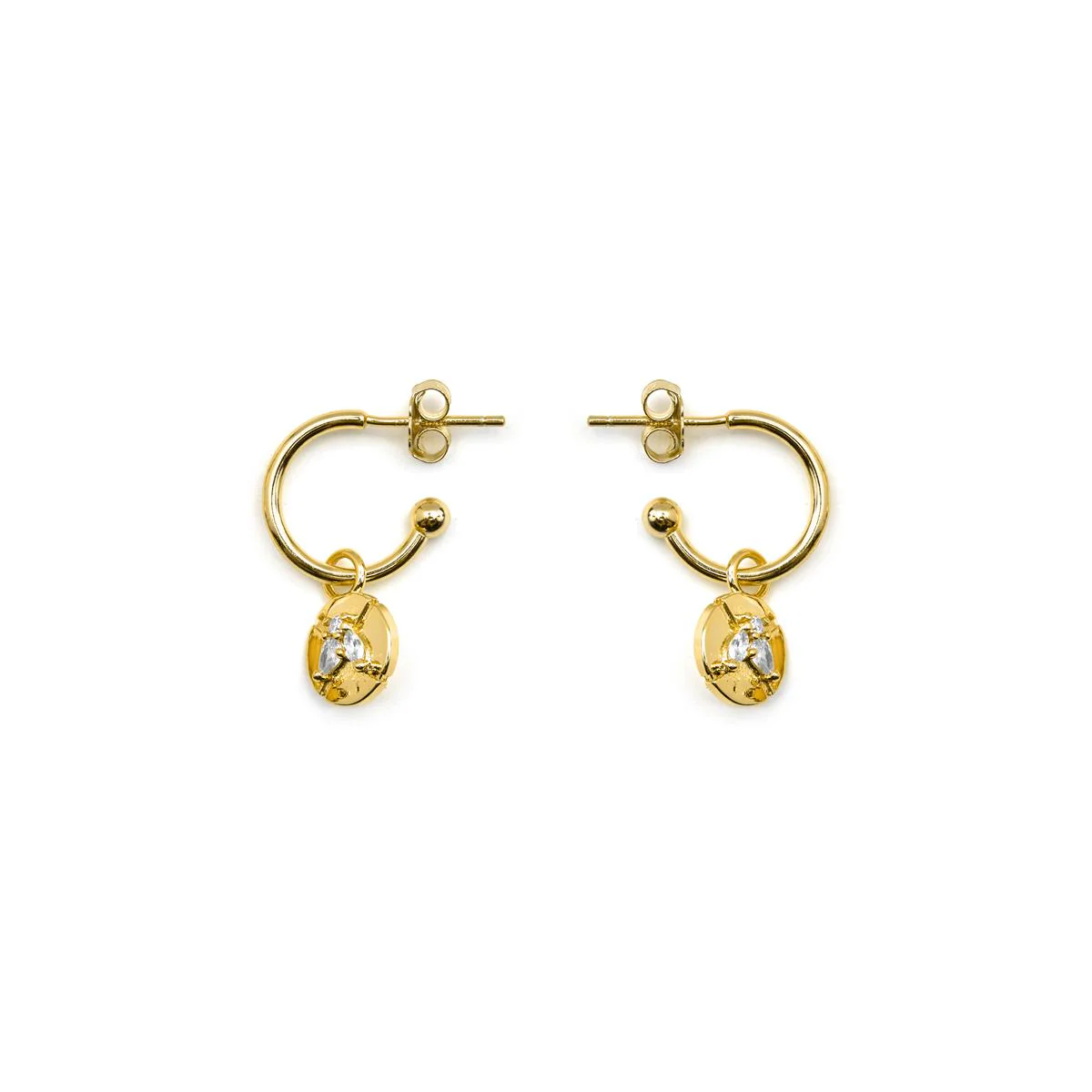 Pendientes Ufore Plata de Ley 925 - Ufore BLANCO - Image 2