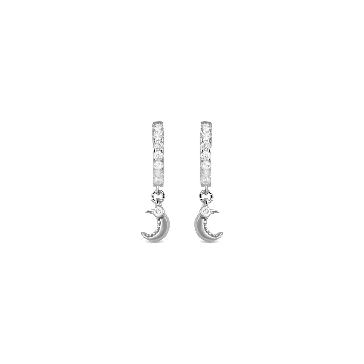 Pendientes Ugas Plata De Ley 925 - Ugas BLANCO