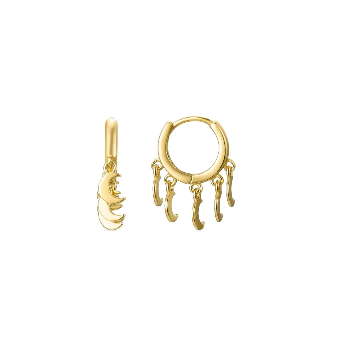 Pendientes Ulmaz Plata De Ley 925 - Ulmaz AMARILLO