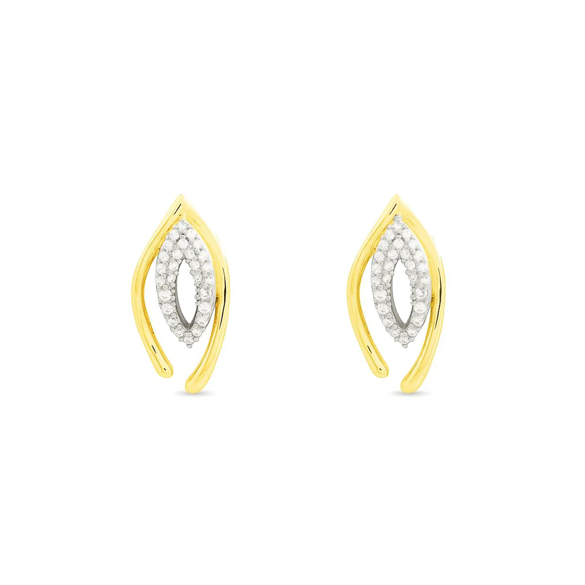 Pendientes Umlou Plata De Ley 925 - Umlou BLANCO