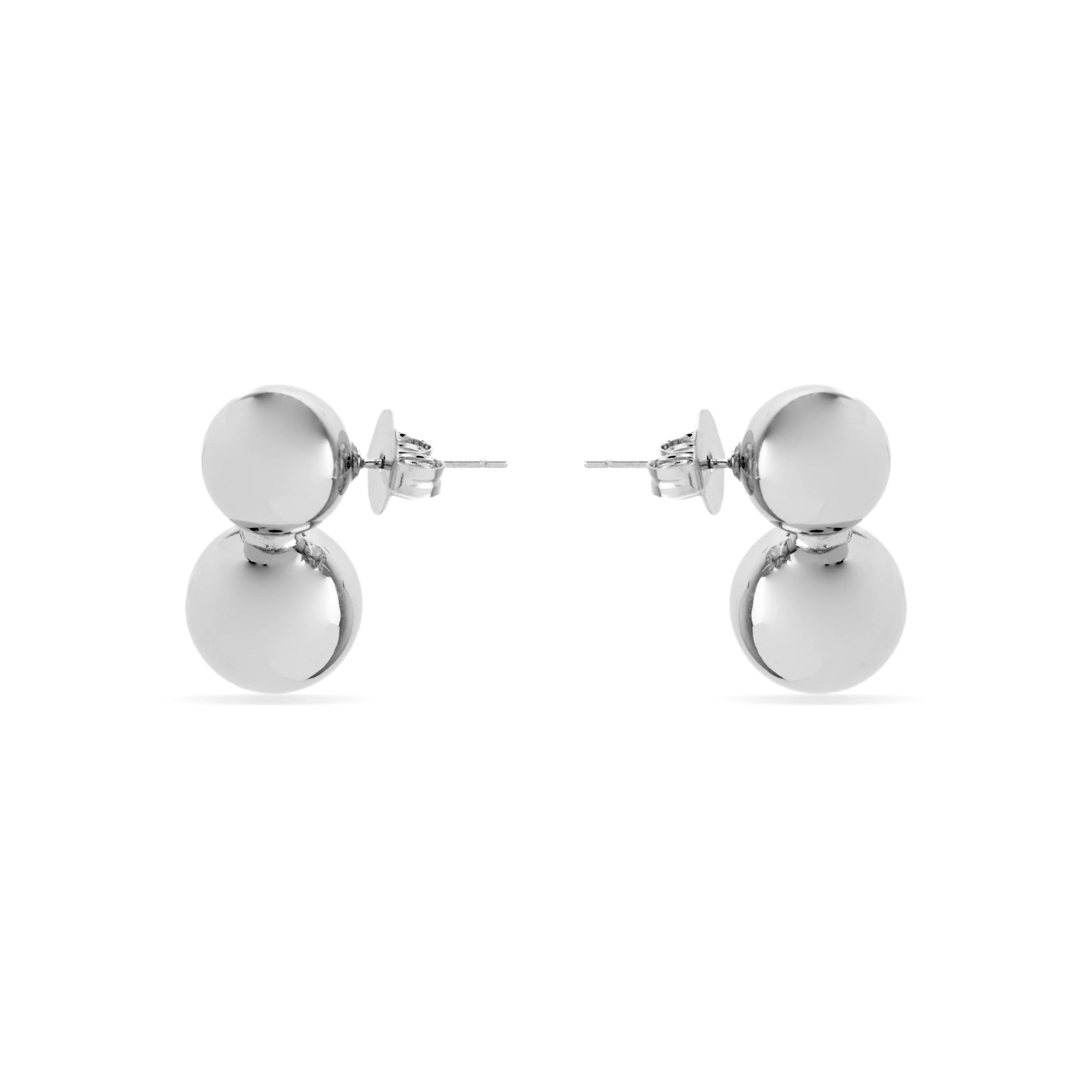 Pendientes con - acabado plata - Uphe - Image 3