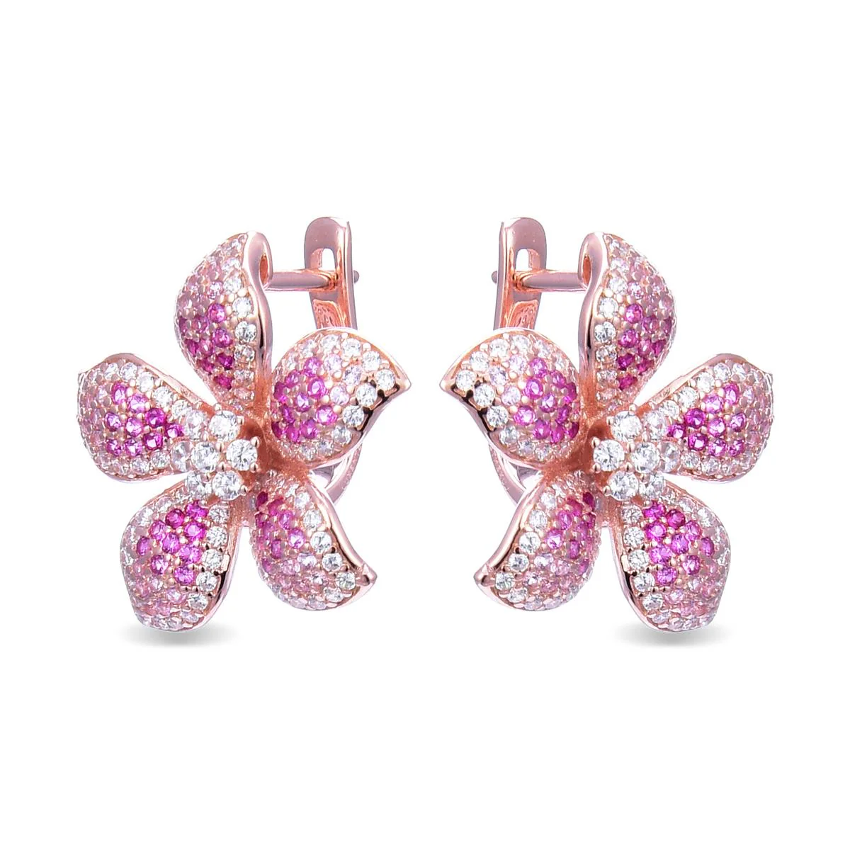 Pendientes Urwon Plata De Ley 925 - Urwon MULTICOLOR - Image 2