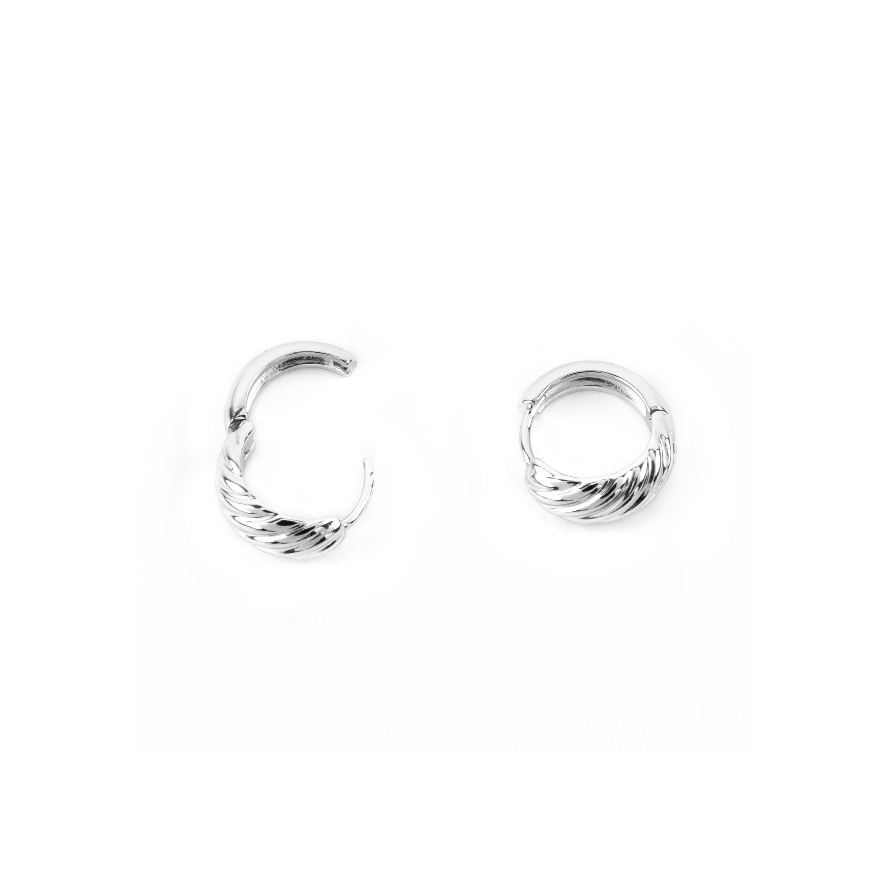 Pendientes con - acabado plata - Usma - Image 3