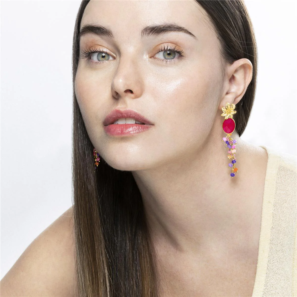 Pendientes Utuk Plata de Ley 925 - Utuk ROSA - Image 3