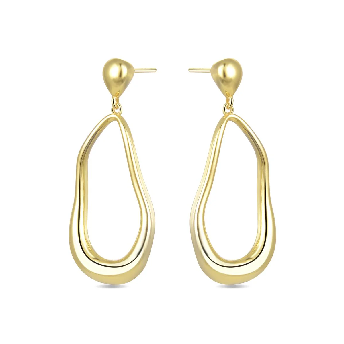 Pendientes Vesath Plata De Ley 925 - Vesath AMARILLO - Image 2