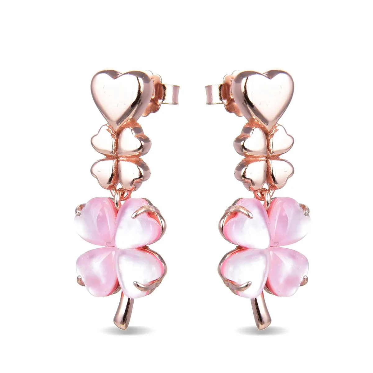 Pendientes Vilhu Plata De Ley 925 - Vilhu ROSA - Image 2