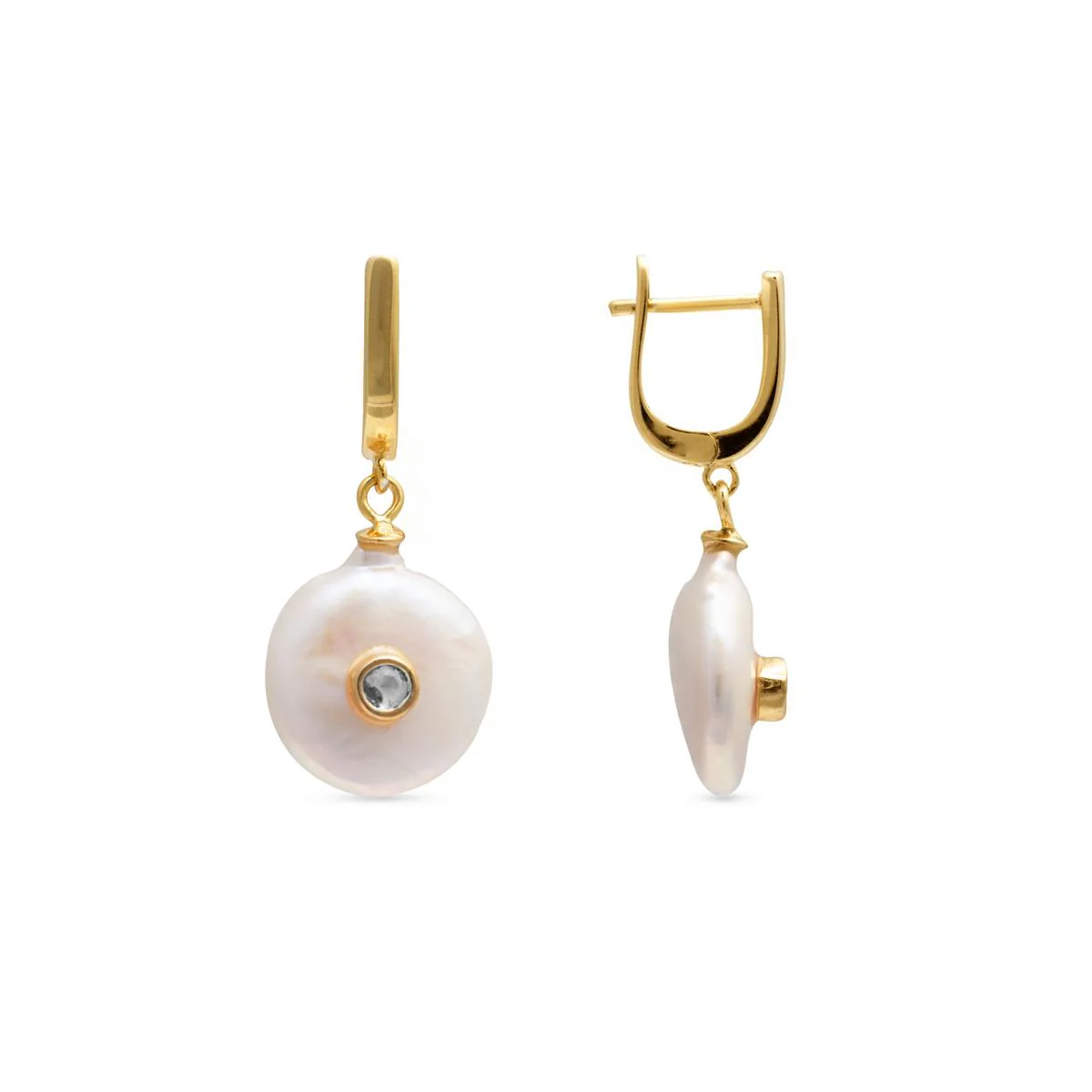 Pendientes Villei Plata De Ley 925 - Villei BLANCO