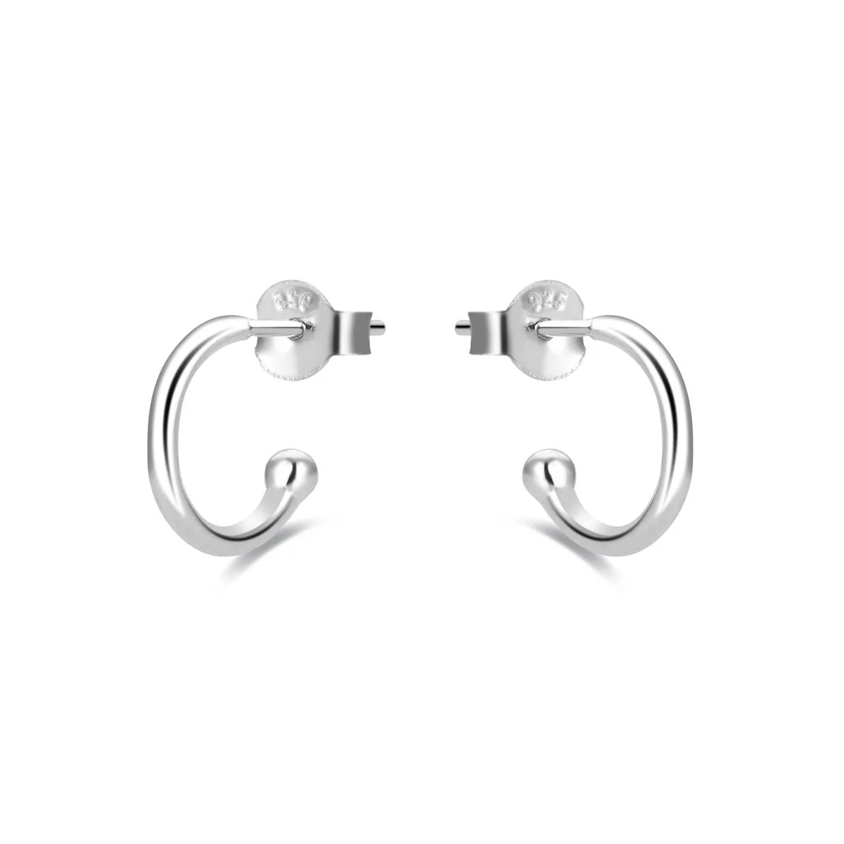 Pendientes Visna Plata De Ley 925 - Visna GRIS - Image 2