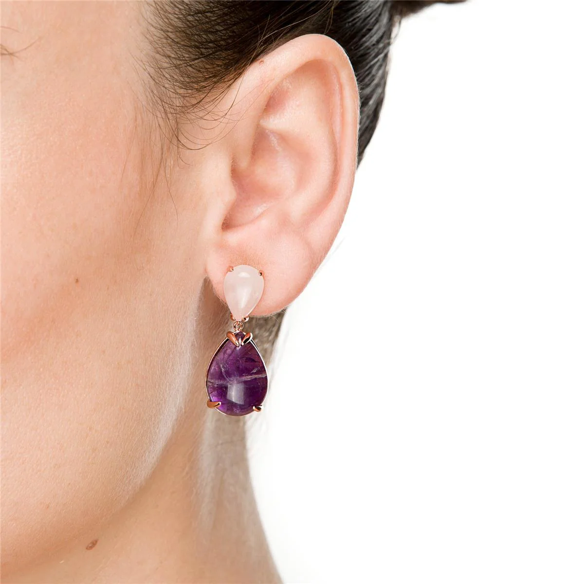 Pendientes Vius Plata De Ley 925 - Vius MULTICOLOR - Image 2